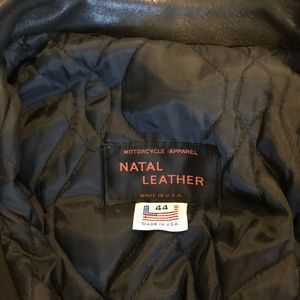 Natal Leather Motorcycle Jacket